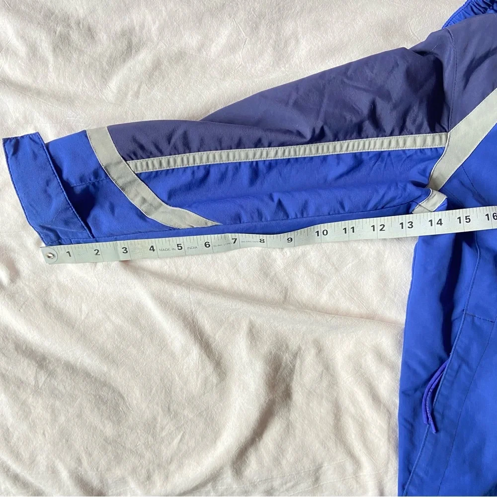 LL Bean Kids Size M (5/6) Blue Windbreaker Coat